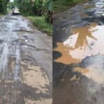 Jalan Dukuh Pekiran Desa Dongos, Dok : Ridho