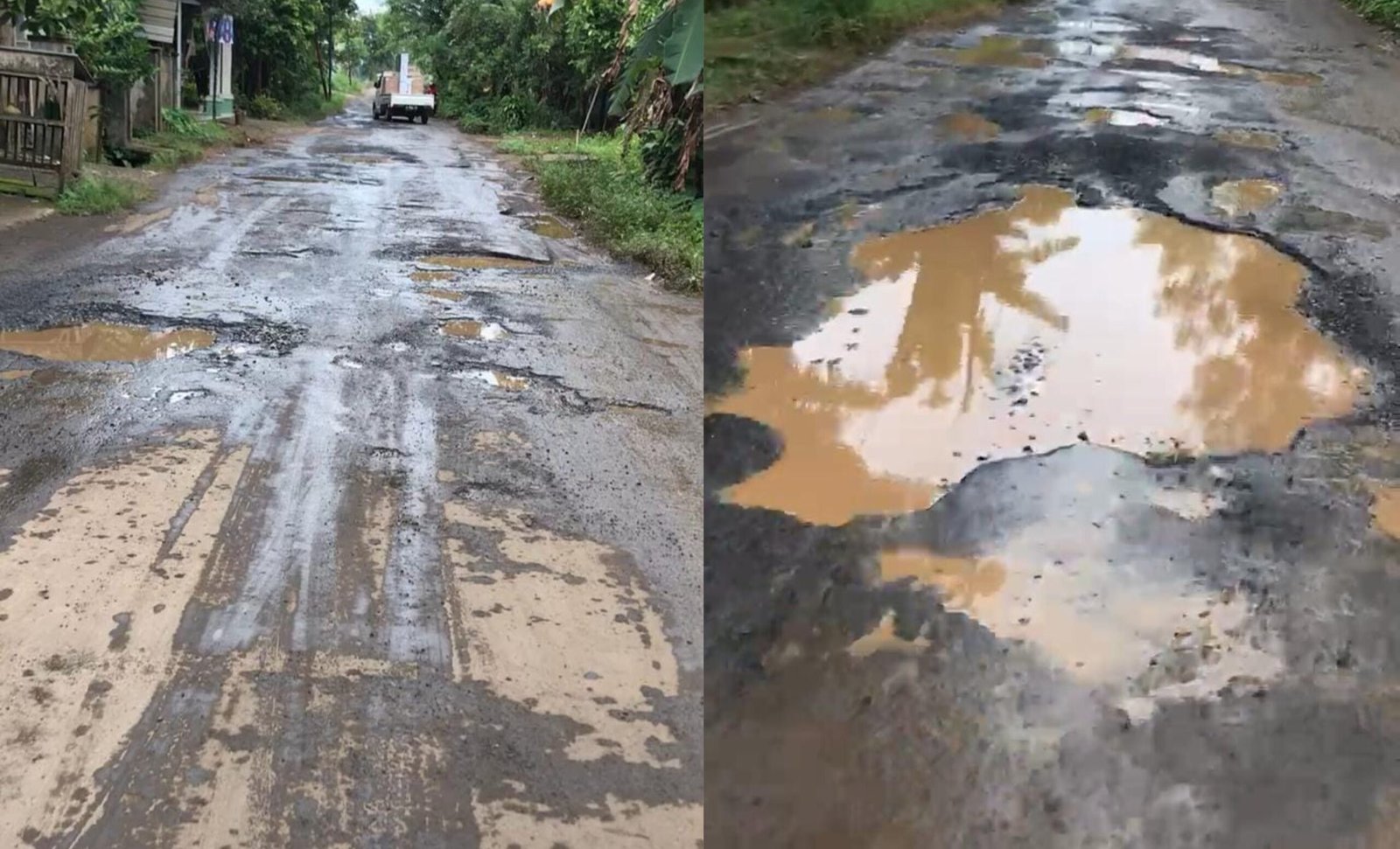 Jalan Dukuh Pekiran Desa Dongos, Dok : Ridho