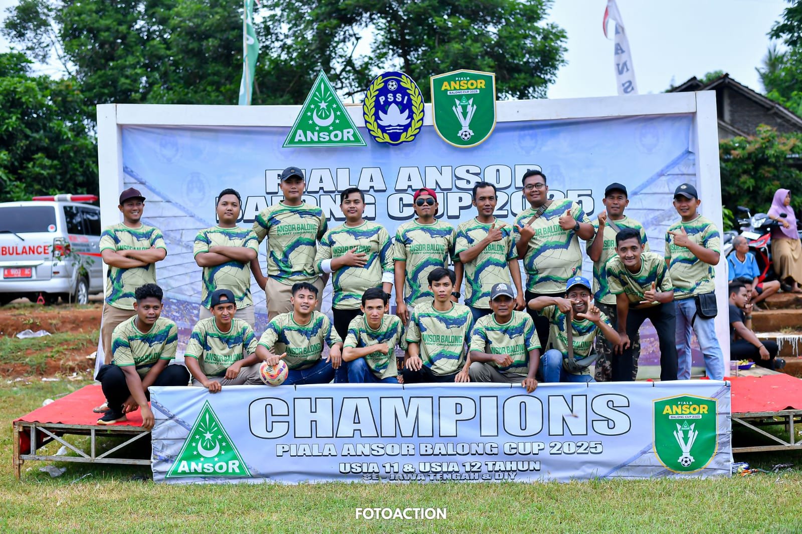 GP Ansor Balong Sukses Gelar Festival Sepak Bola Usia Dini se-Jateng dan DIY