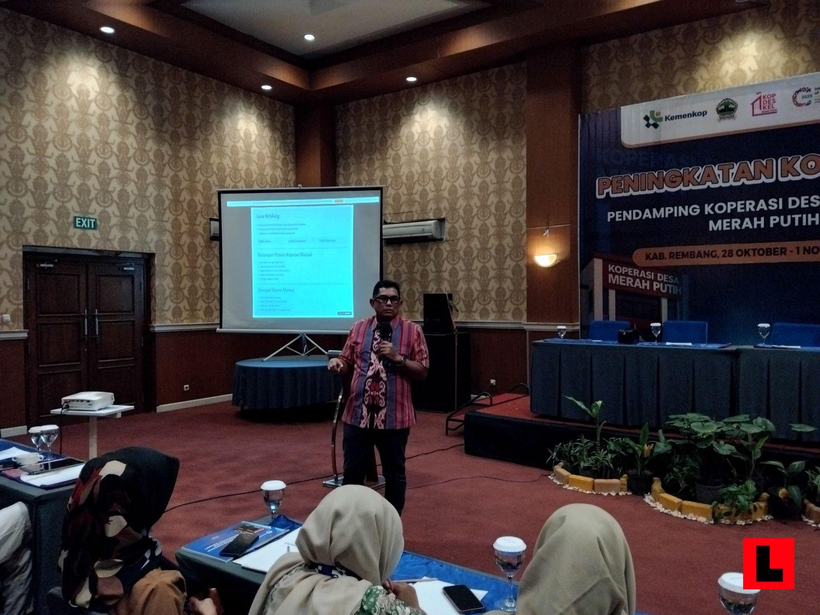 Ketua Dekopinwil Jateng Andang Wahyu Triyanto: Koperasi Harus Adaptif di Era Digital.